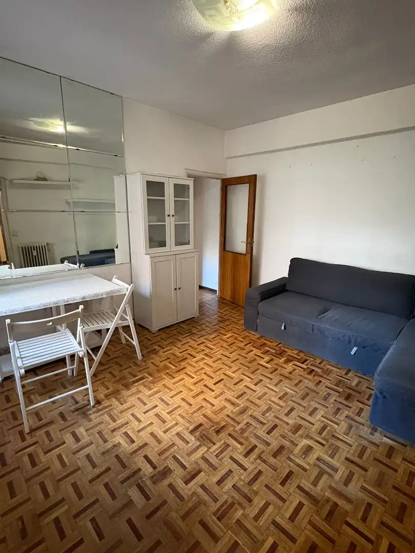 Sala de estar de Piso en venta en Madrid con Calefacción, Jardín privado y Parquet