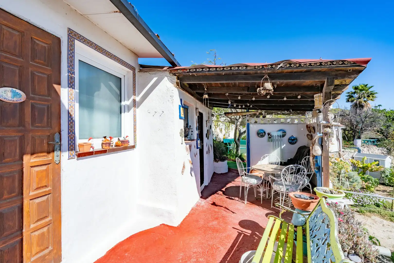 Terrassa de Finca rústica en venda en Güímar amb Jardí privat, Terrassa i Moblat