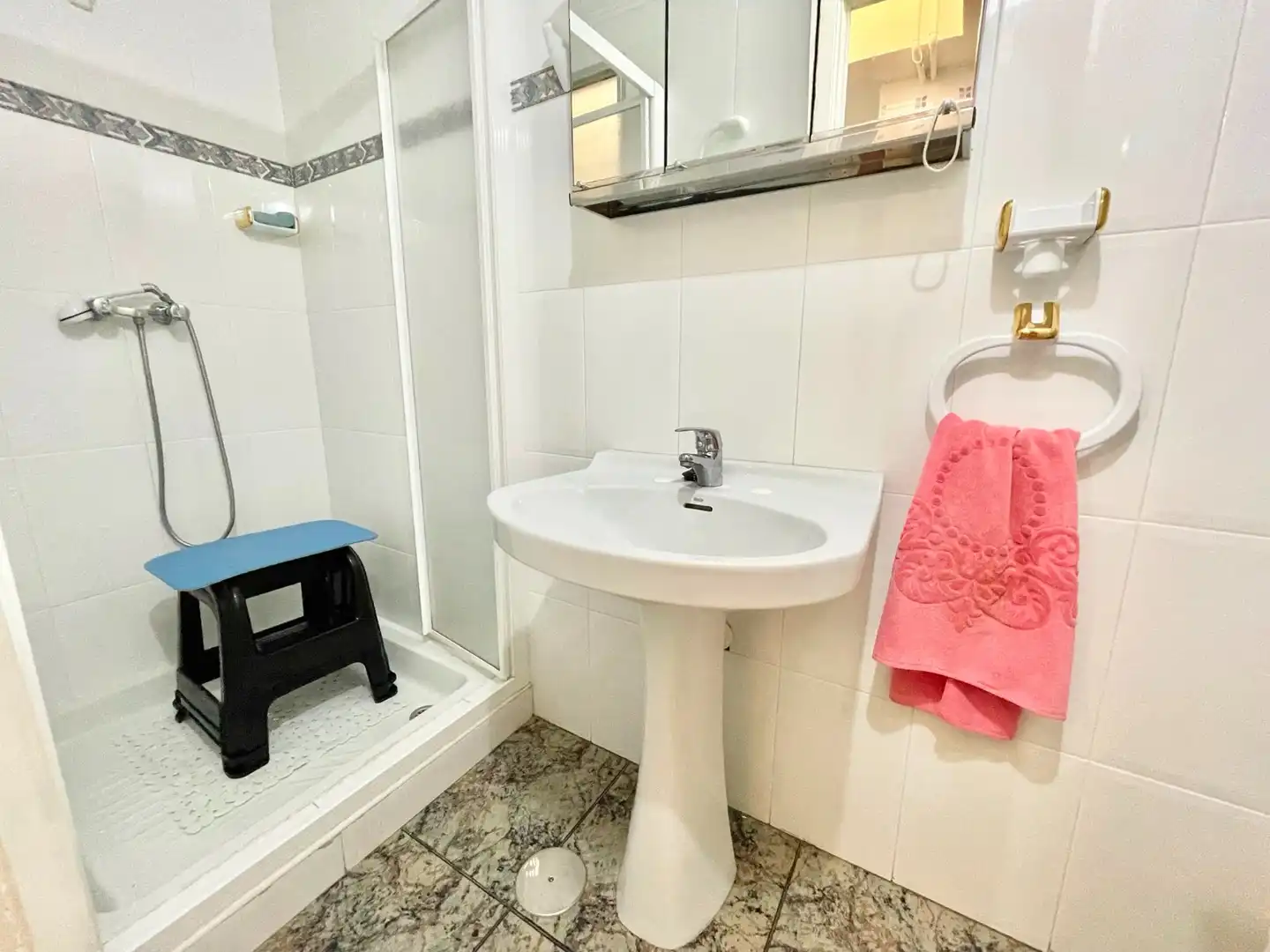 Bany de Casa o xalet de lloguer en Los Alcázares amb Aire condicionat, Moblat i Rentadora