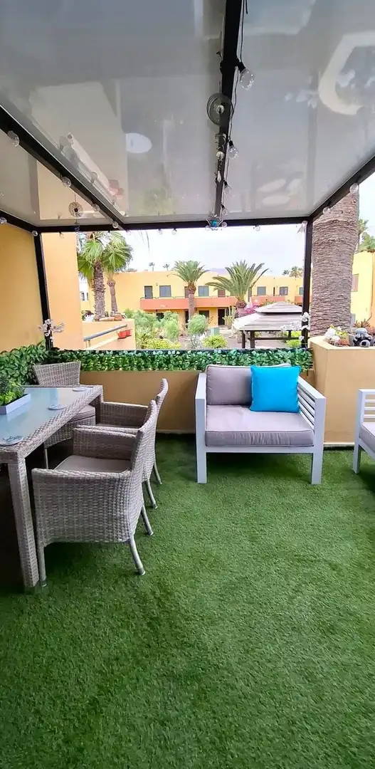Terraza de Apartamento en venta en La Oliva con Aire acondicionado, Terraza y Alarma