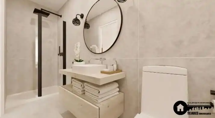 Bathroom of Apartments for sale in Albacete  with Air Conditioner, Heating and Balcony