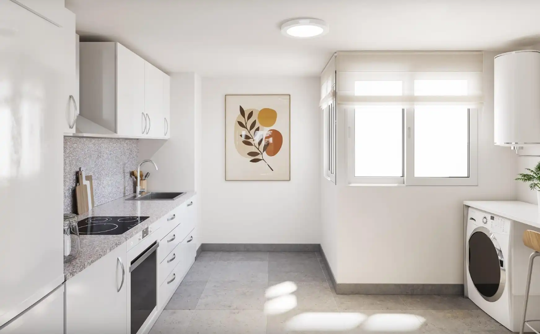 Cocina de Apartamento en venta en Vélez-Málaga con Aire acondicionado, Terraza y Trastero