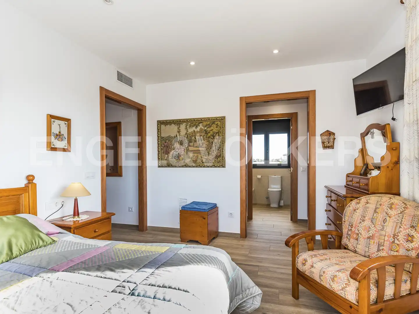Dormitori de Casa o xalet en venda en Vilassar de Mar amb Aire condicionat, Calefacció i Jardí privat