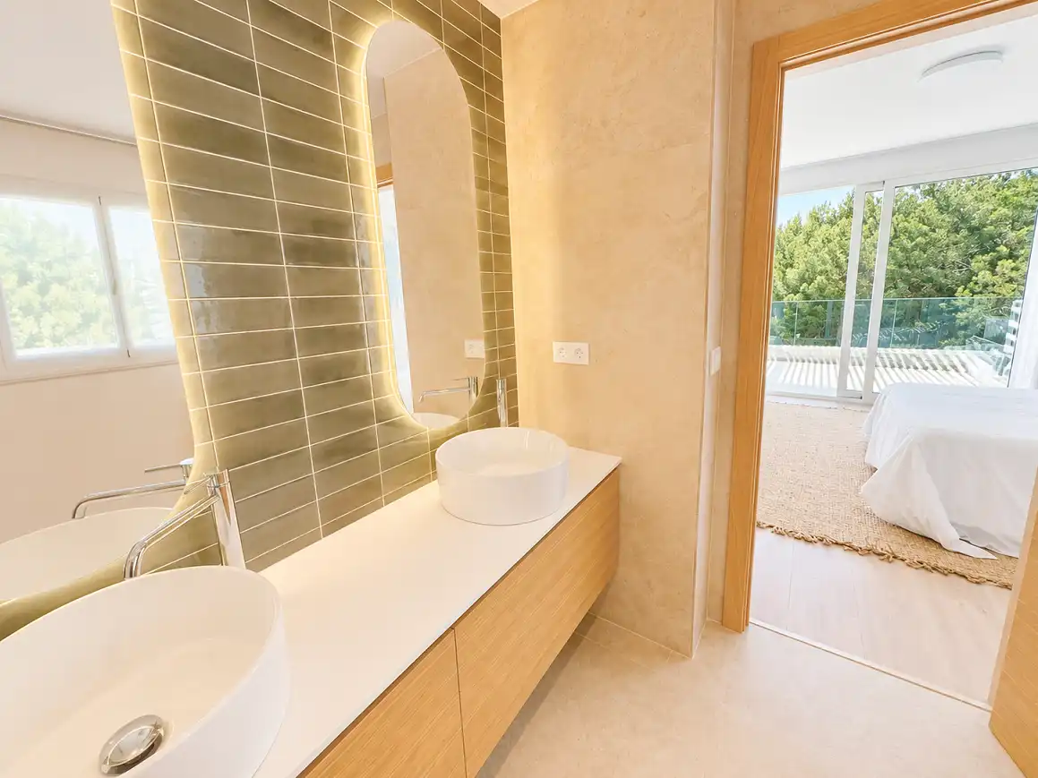 Baño de Casa o chalet en venta en Altea con Aire acondicionado, Calefacción y Jardín privado