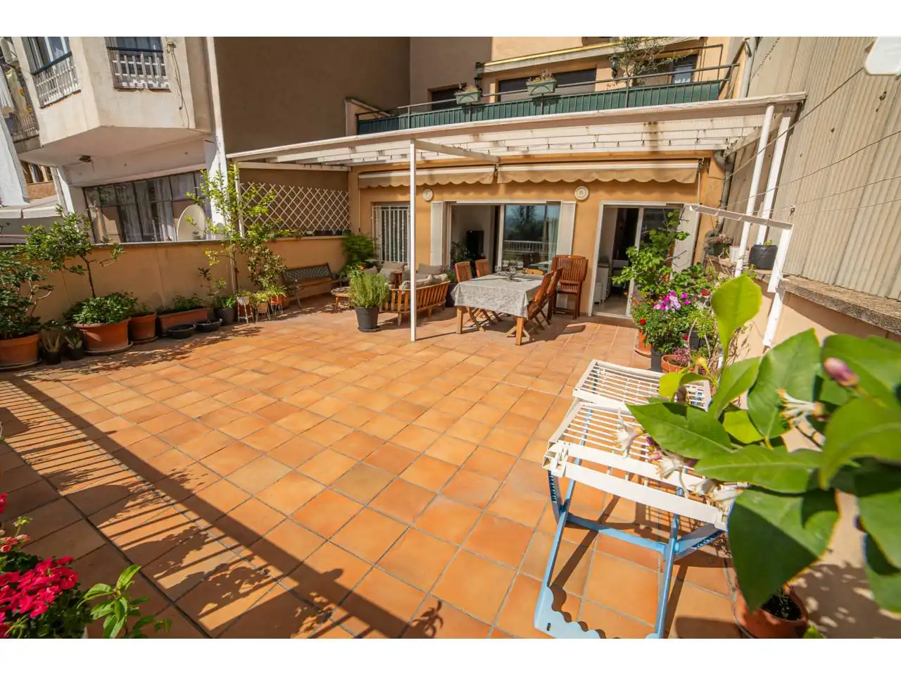 Terrace of Flat for sale in Manresa  with Heating, Private garden and Terrace