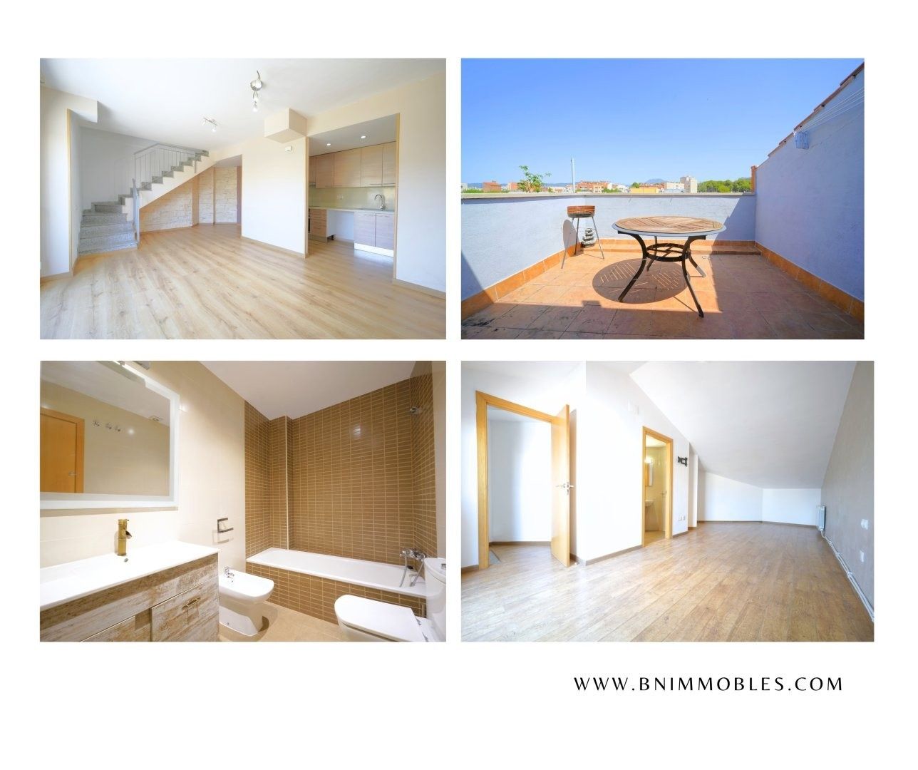 Vista exterior de Dúplex en venta en Terrassa con Aire acondicionado, Calefacción y Terraza