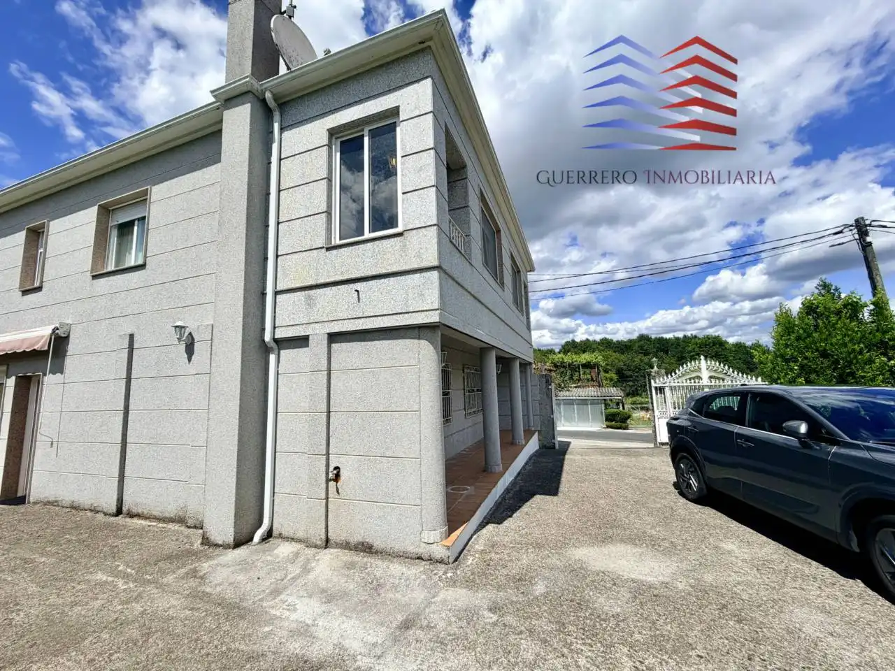 Vista exterior de Casa o chalet en venta en Coles con Calefacción, Jardín privado y Terraza