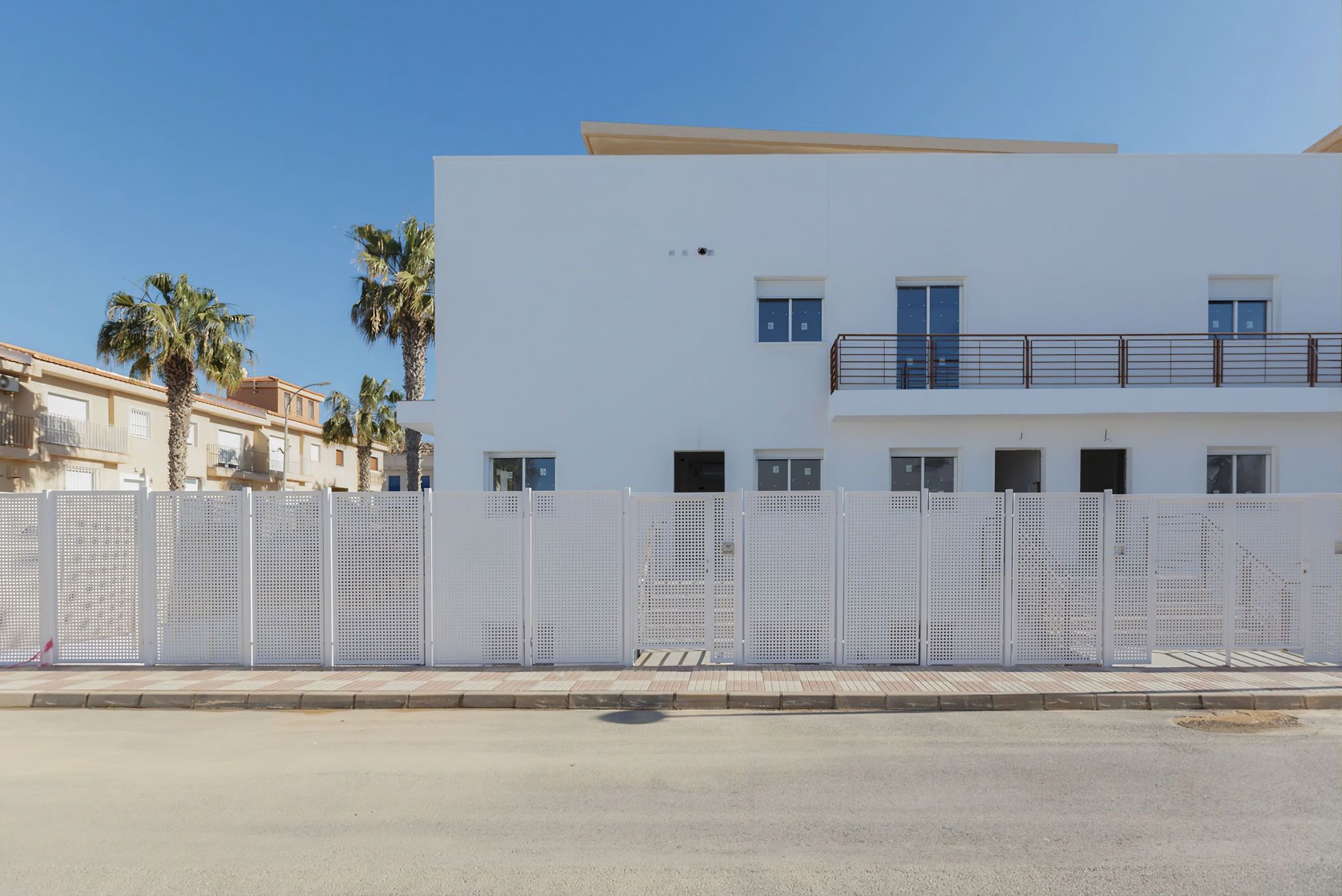 Vista exterior de Pis en venda en Balanegra amb Piscina