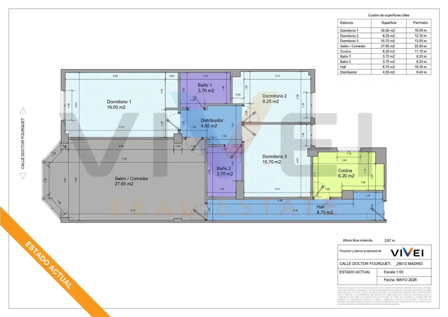 Piso con ascensor en venta en Calle del Doctor Fourquet, imagen 38