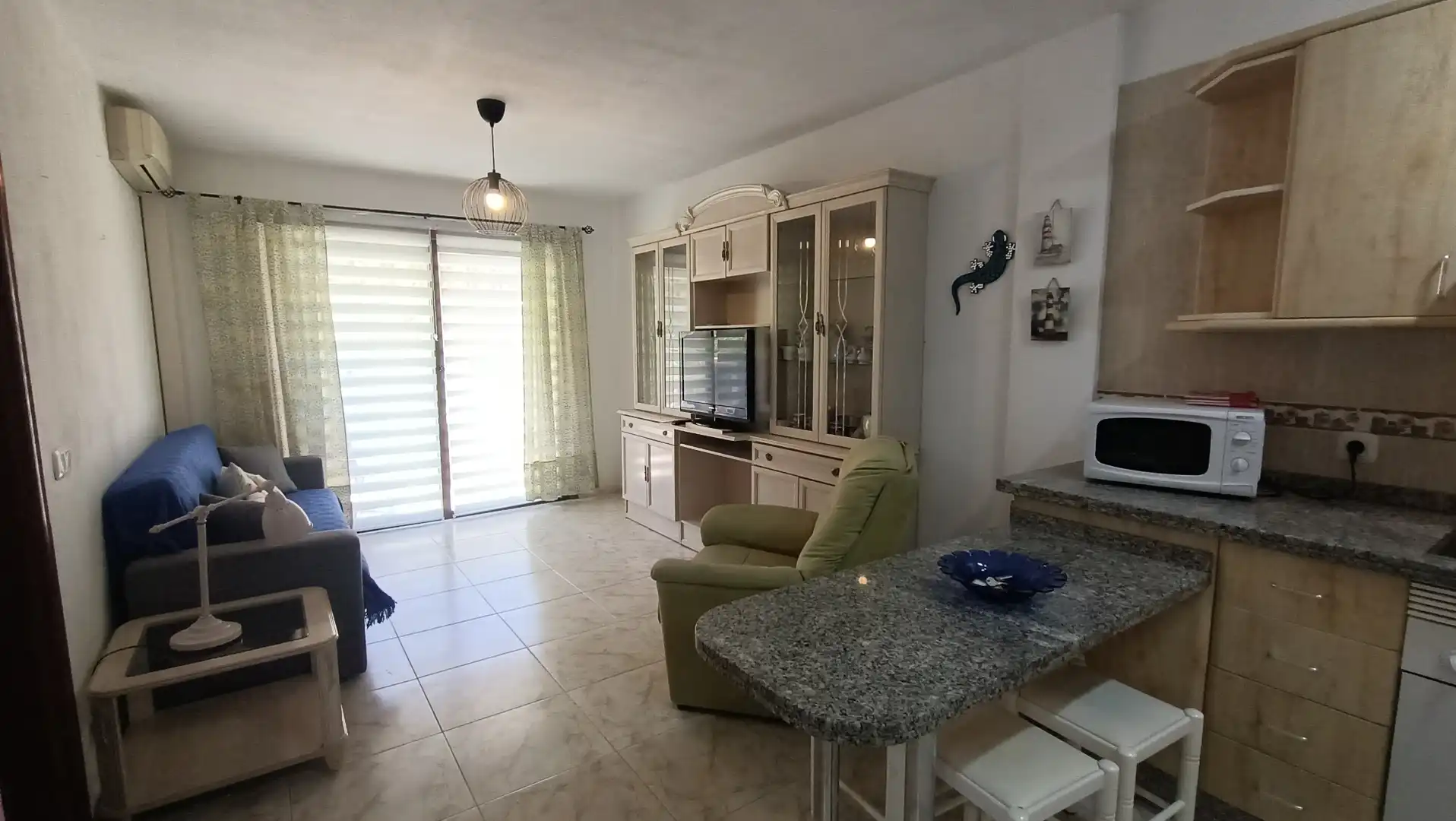 Wohnzimmer von Wohnungen zur Miete in Granadilla de Abona mit Möbliert, Ofen und Waschmaschine