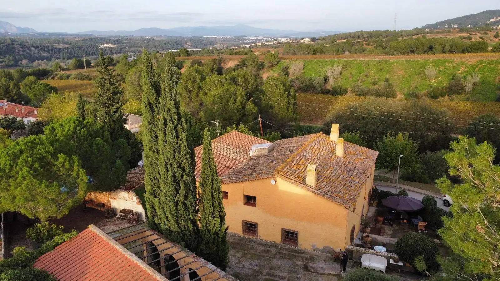 Exterior view of Country homes for sale in Subirats  with Air Conditioner, Heating and Private garden