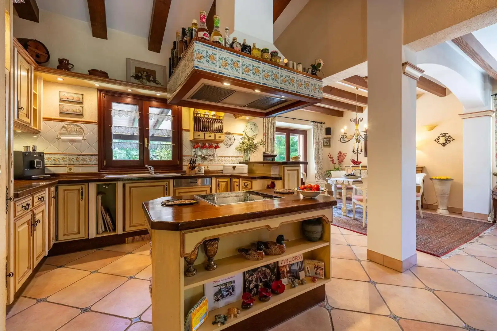Cocina de Finca rústica en venta en Capdepera con Aire acondicionado, Calefacción y Piscina