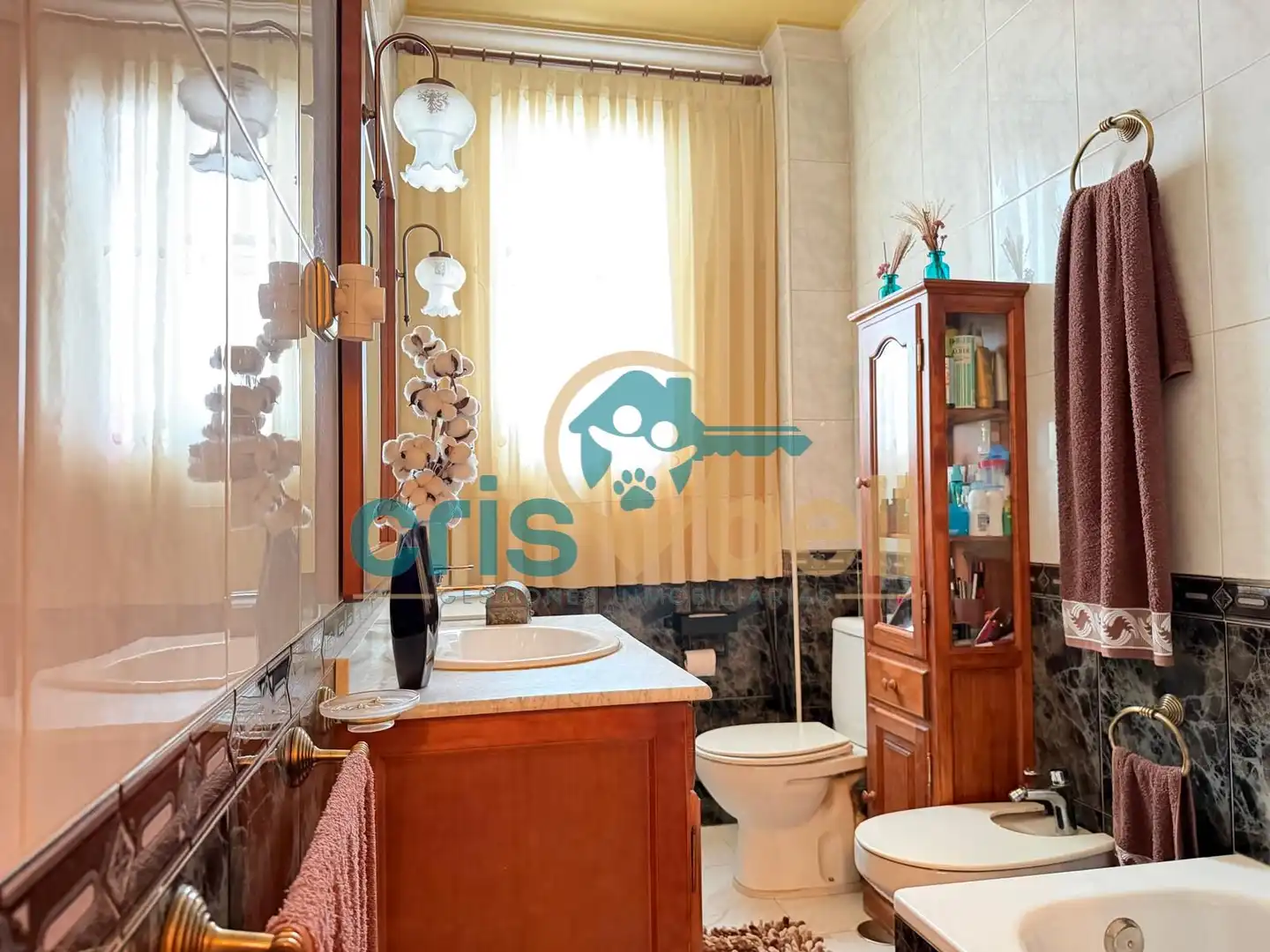 Bathroom of Flat for sale in Lorca  with Storage room, Furnished and Oven