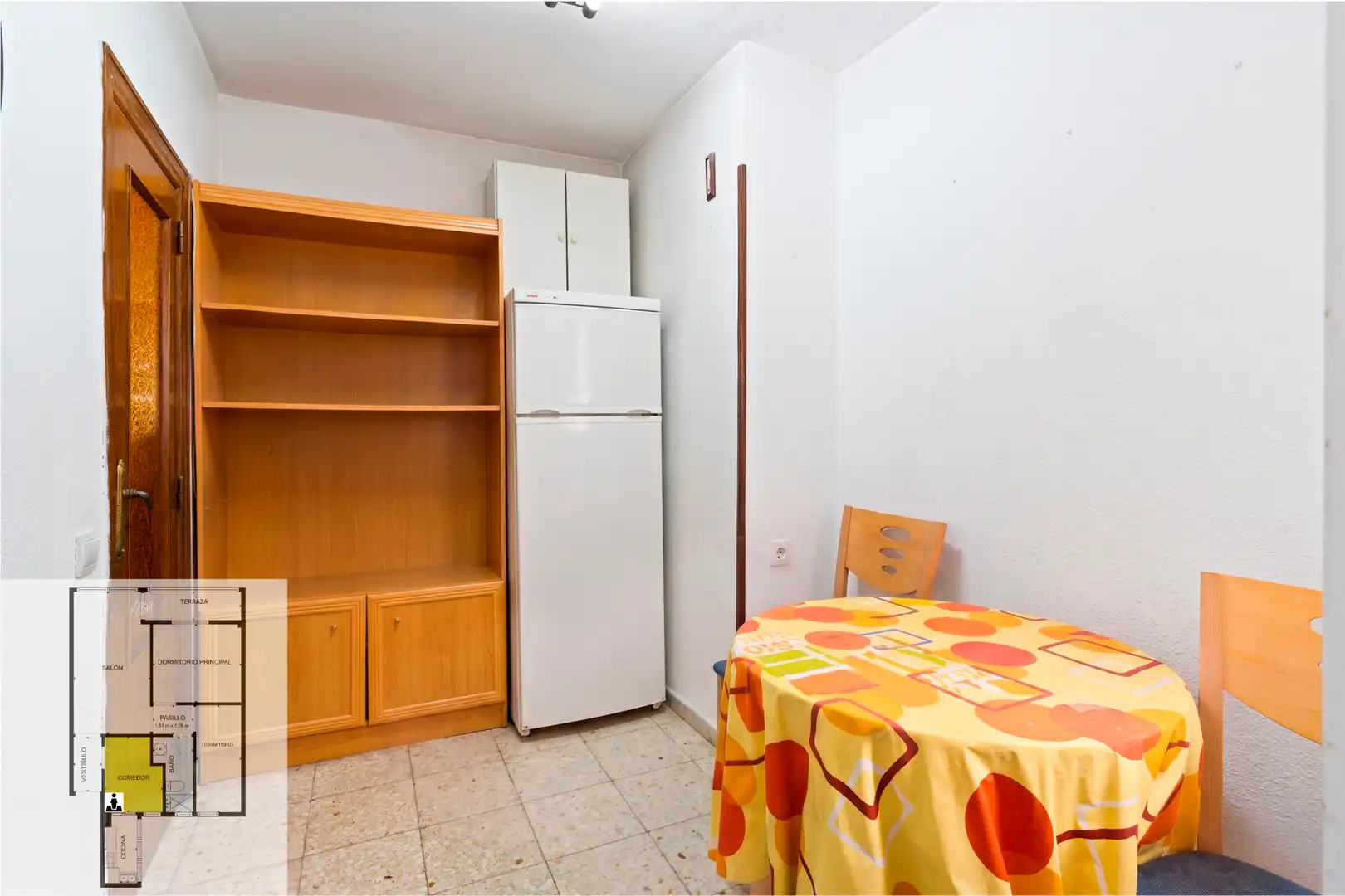 Cuina de Pis en venda en Madrid amb Terrassa, Moblat i Balcó