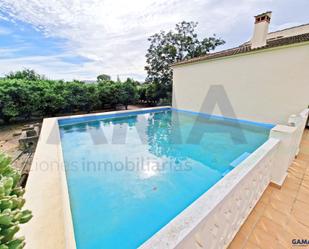 Swimming pool of House or chalet for sale in La Pobla Llarga  with Air Conditioner and Terrace