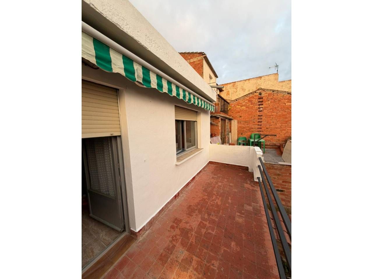 Balcony of House or chalet for sale in Murillo de Río Leza  with Private garden, Terrace and Furnished