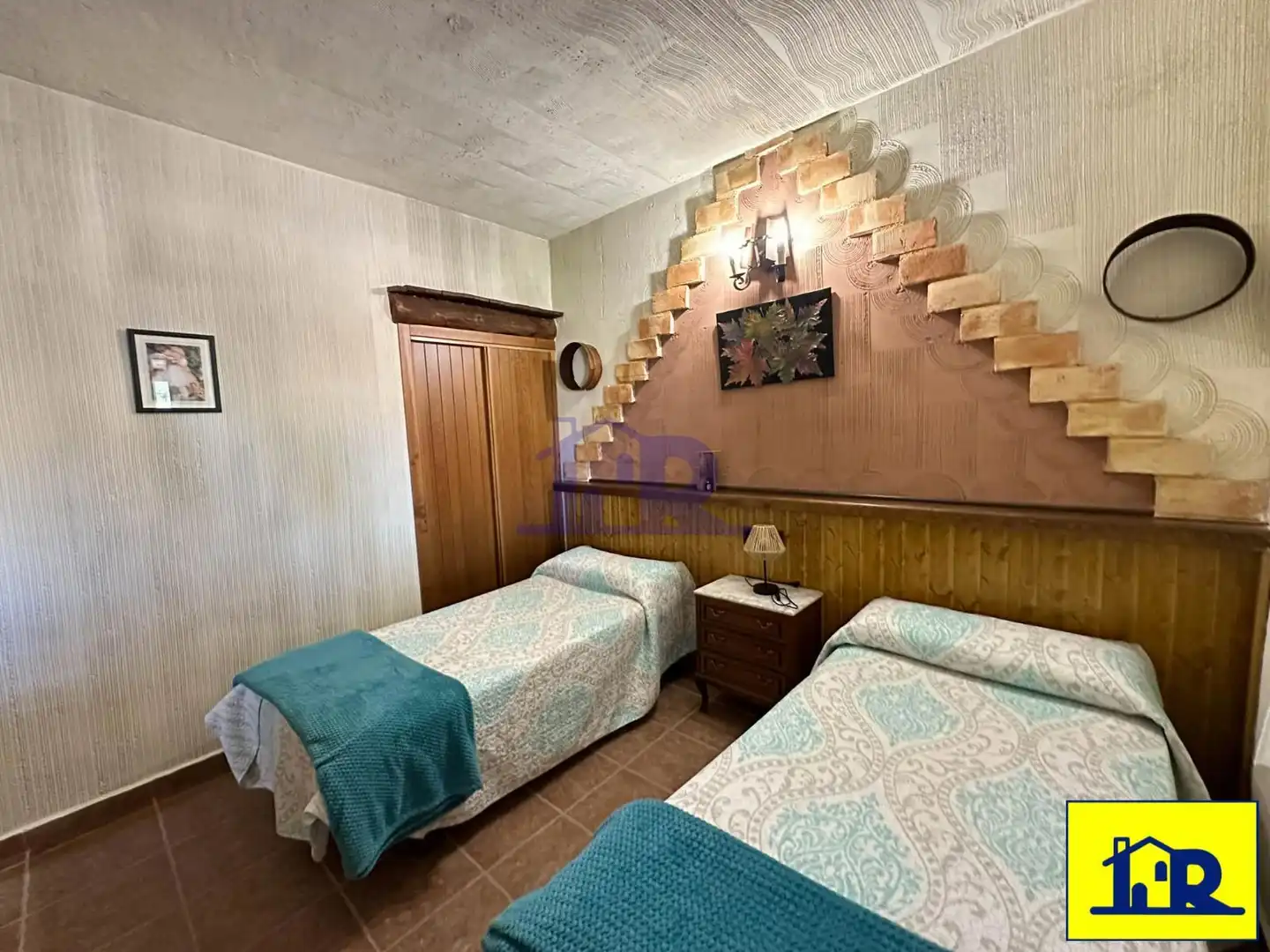 Bedroom of Houses for sale in Villar de Olalla  with Heating, Terrace and Storage room