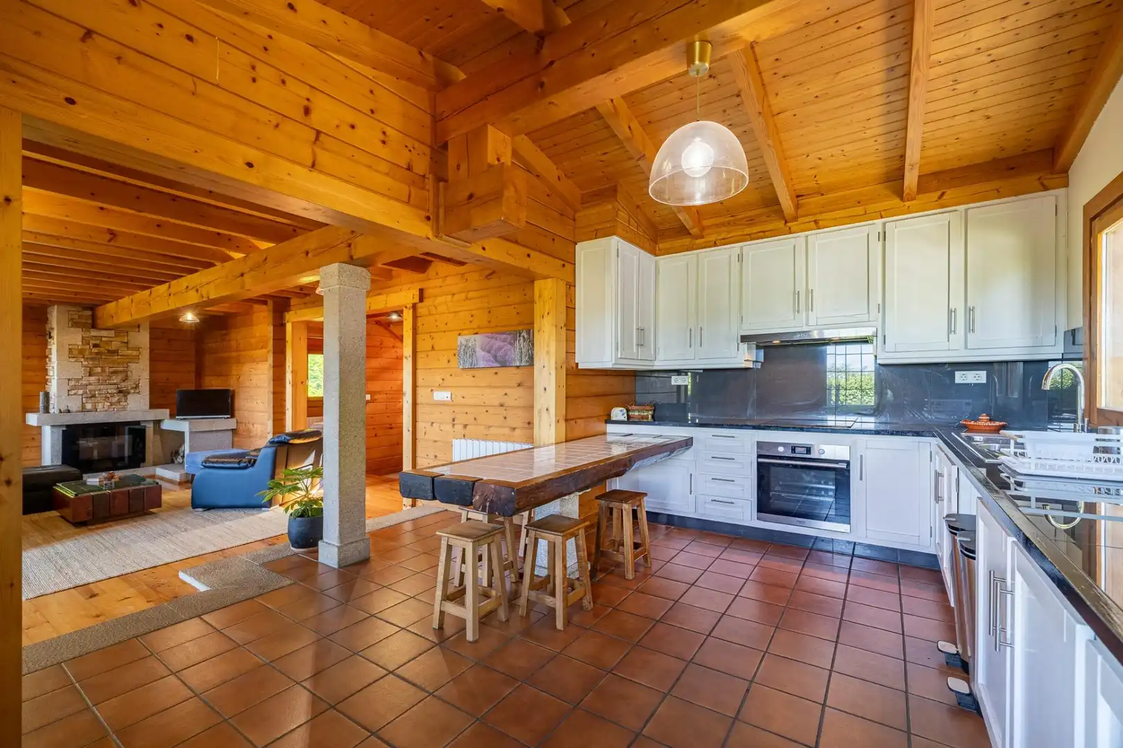 Cocina de Casa o chalet en venta en Salceda de Caselas con Calefacción, Jardín privado y Terraza