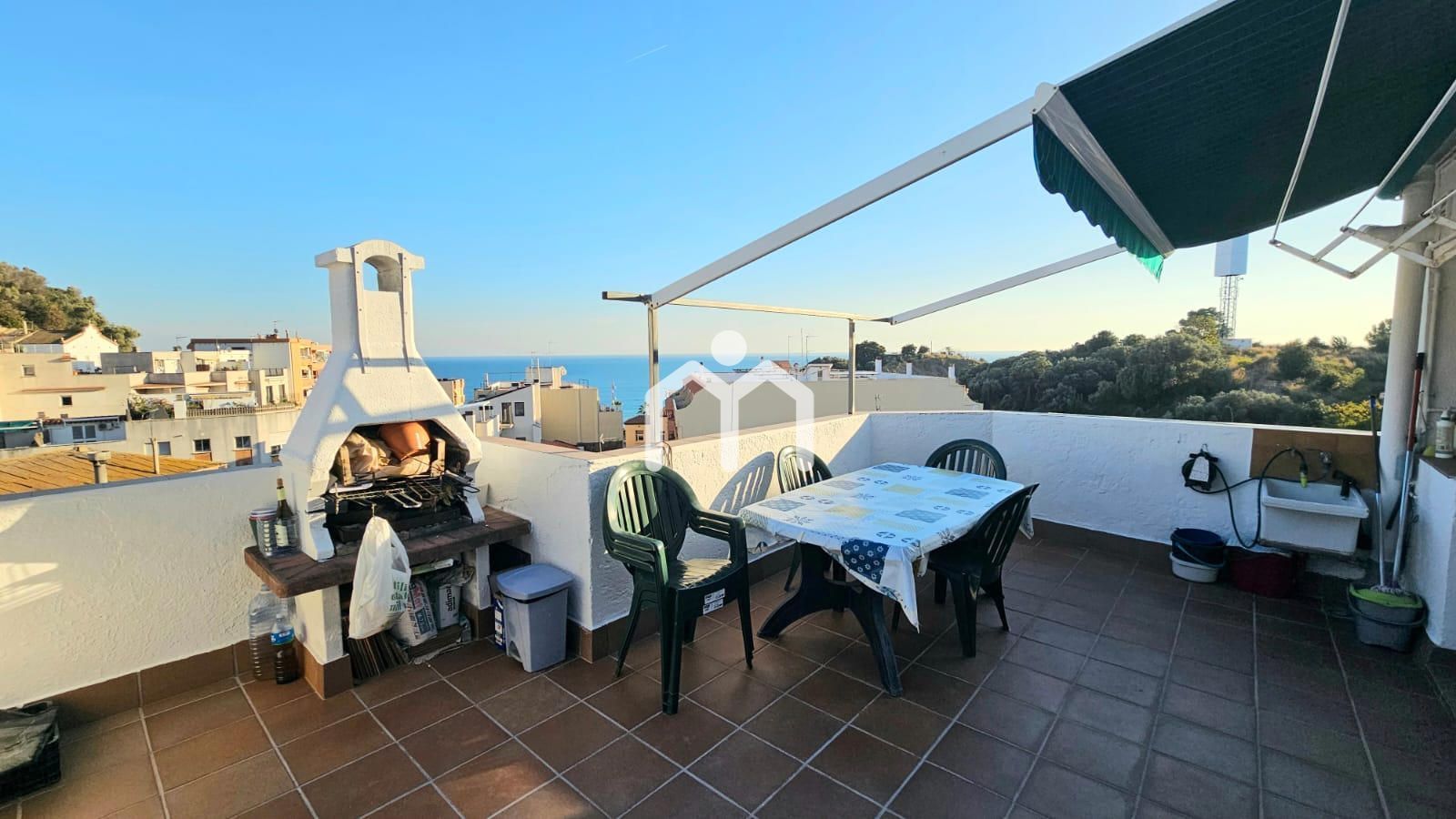 Terrace of Attic for sale in Montgat  with Air Conditioner, Heating and Terrace