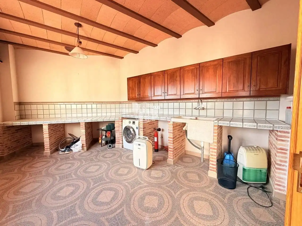 Cocina de Casa o chalet en venta en Callosa d'en Sarrià con Terraza y Piscina
