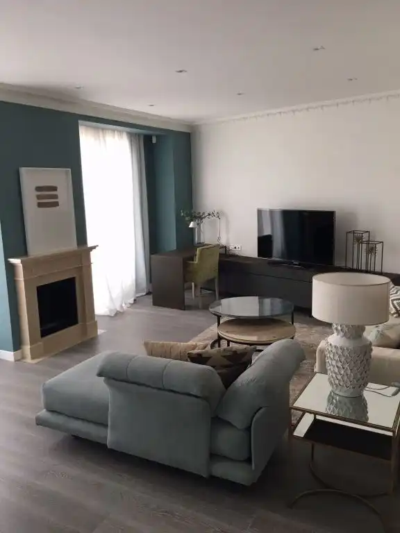 Sala d'estar de Àtic de lloguer en Valencia amb Aire condicionat, Calefacció i Terrassa