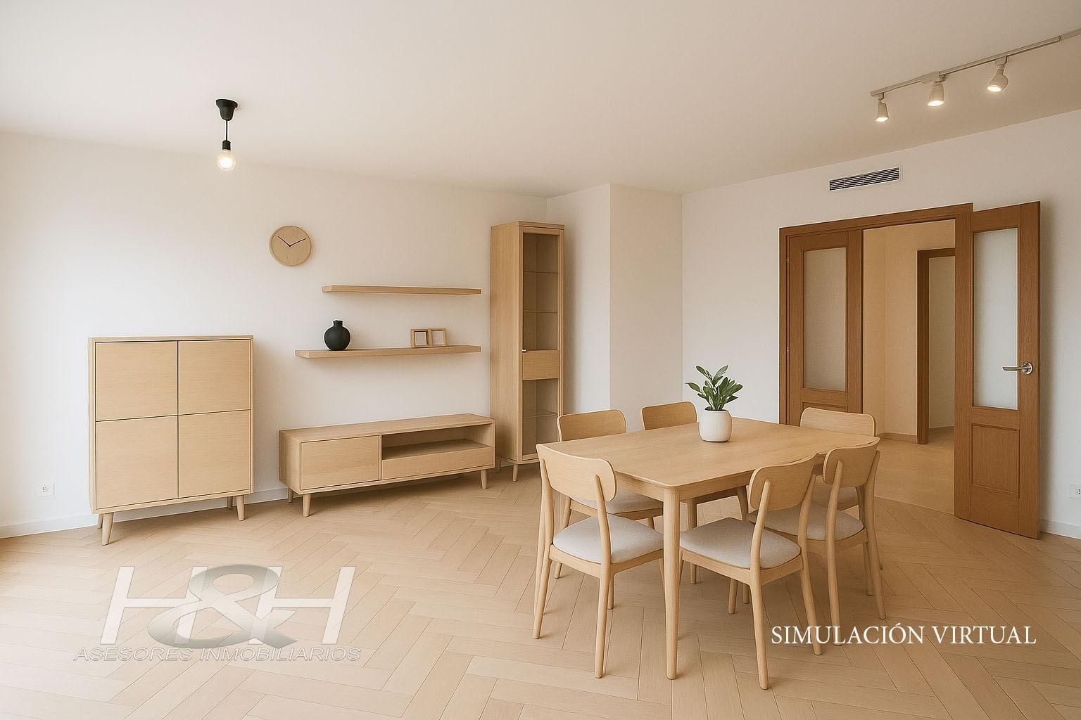 Menjador de Pis en venda en  Valencia Capital amb Aire condicionat, Calefacció i Traster