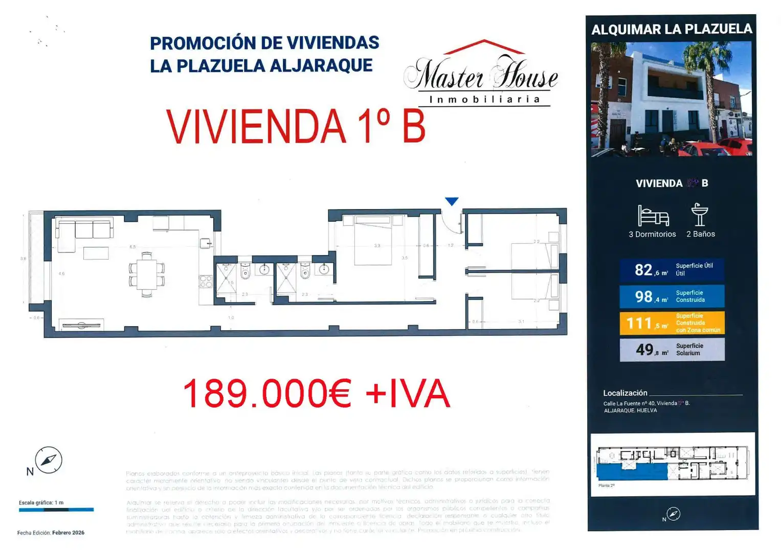 Piso en venta en Aljaraque