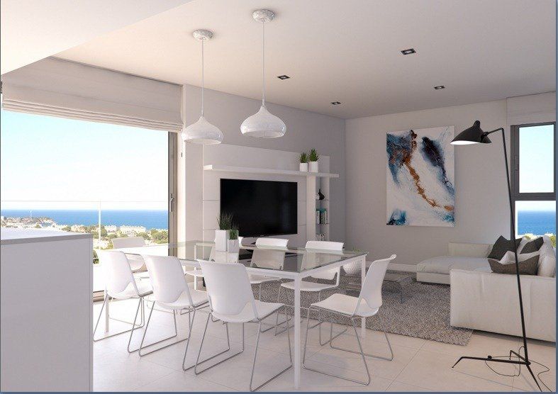 Menjador de Apartament en venda en Orihuela amb Jardí privat, Terrassa i Jacuzzi