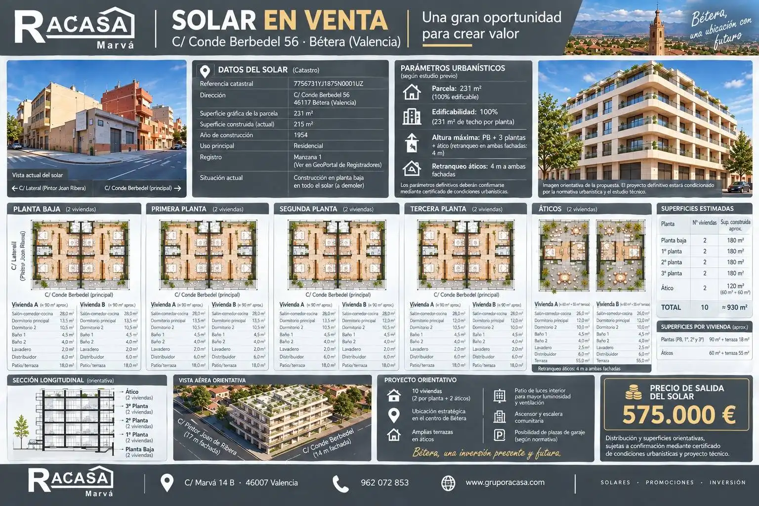 Terreni e lotti in vendita a Centro