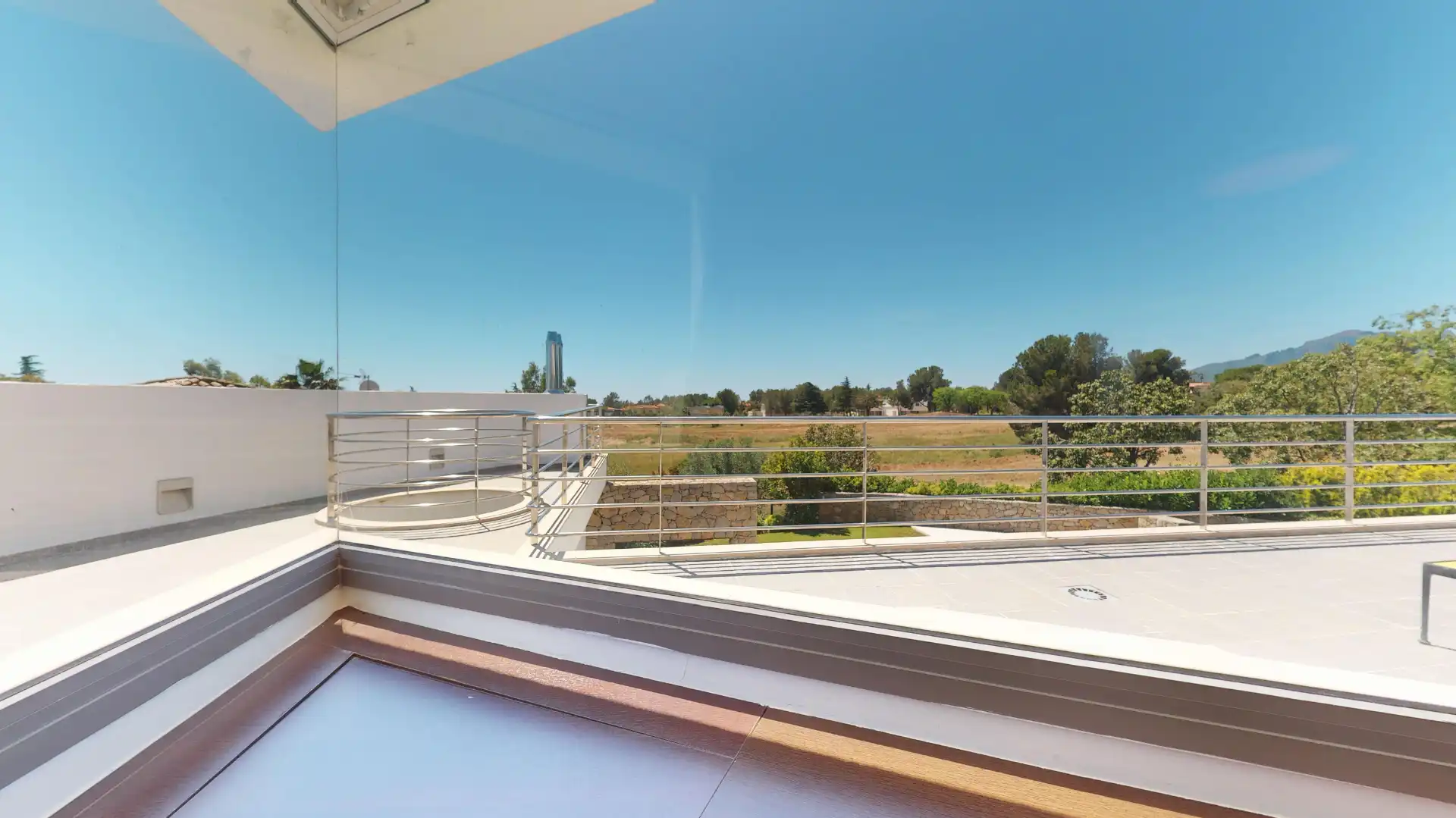 Terraza de Casa o chalet en venta en Mont-roig del Camp con Aire acondicionado, Calefacción y Jardín privado