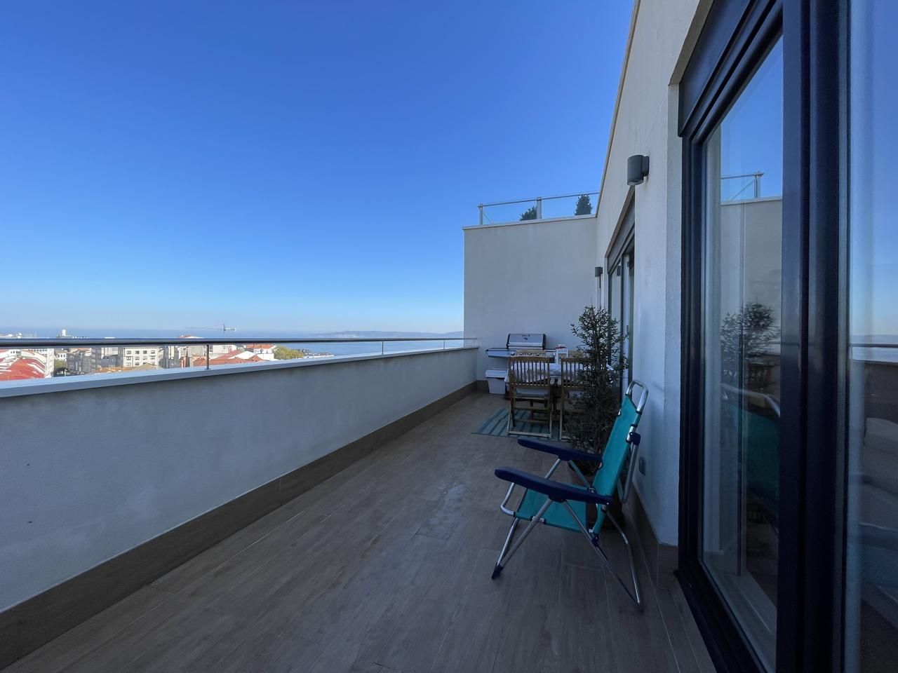 Terrace of Flat for sale in A Coruña Capital   with Heating, Terrace and Storage room