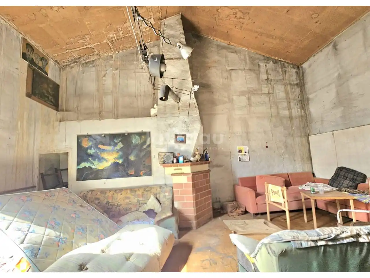 Sala d'estar de Casa adosada en venda en Tona amb Jardí privat i Terrassa