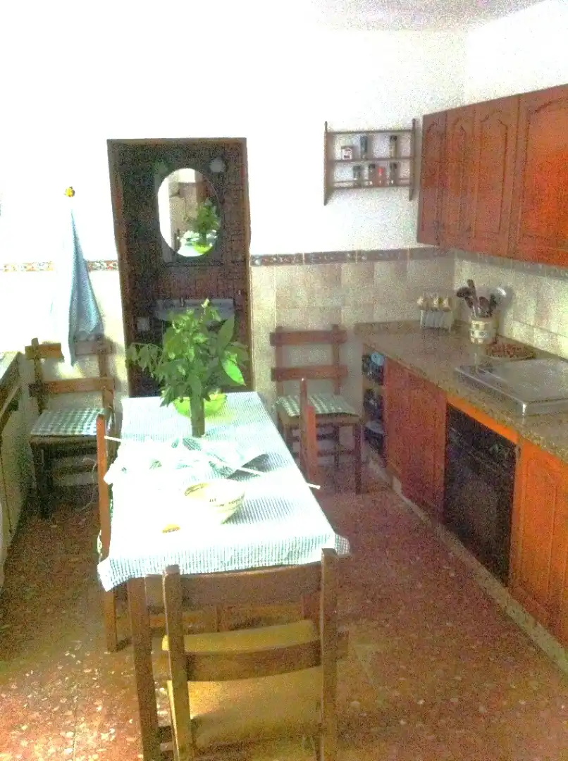Cocina de Casa o chalet en venta en Villafranca de Córdoba con Aire acondicionado, Jardín privado y Trastero