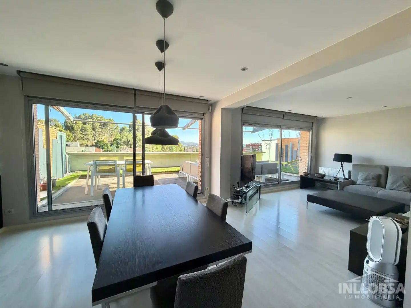 Esszimmer von Maisonette zum Verkauf in Manresa mit Klimaanlage, Heizung und Terrasse