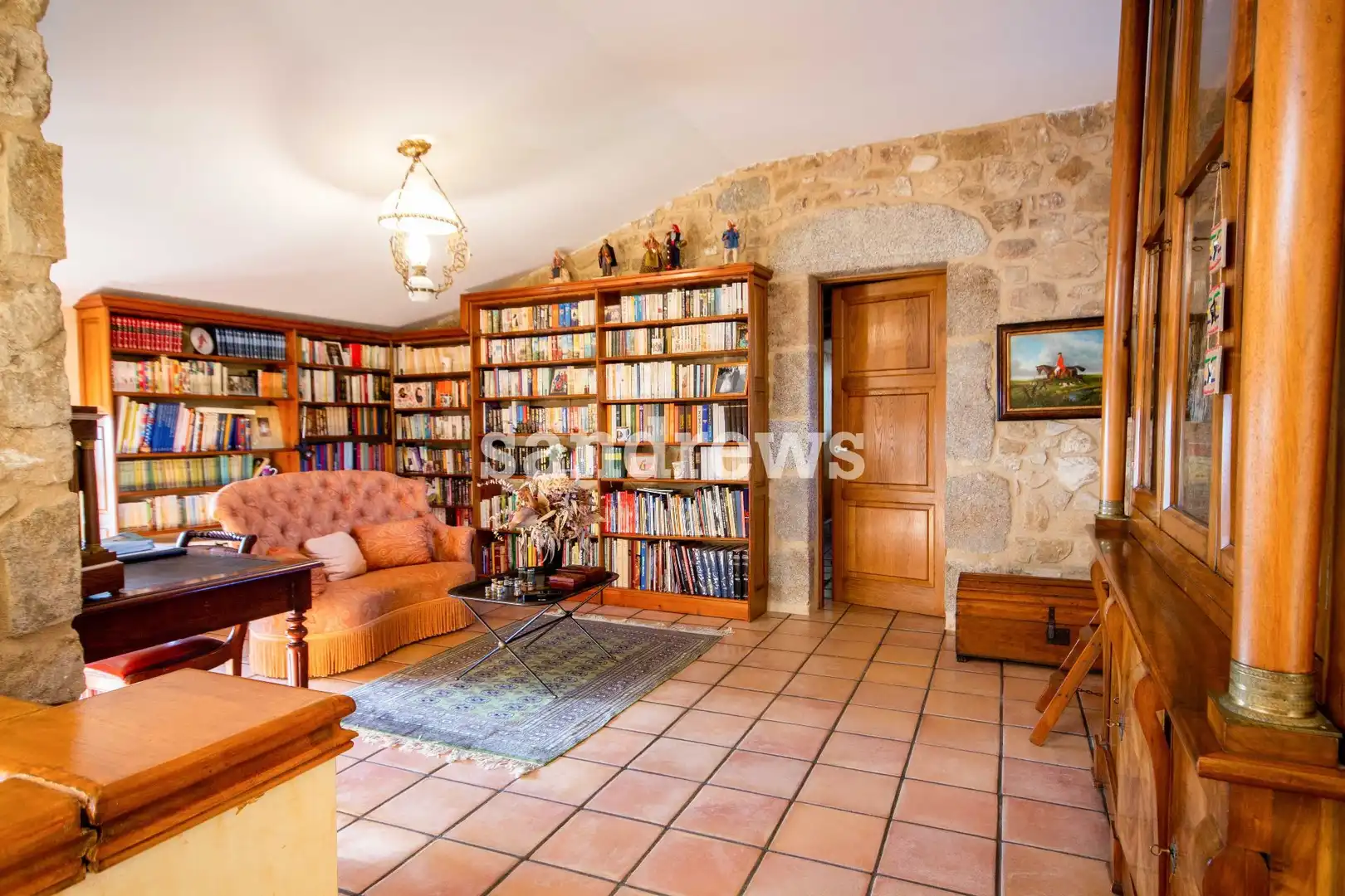 Living room of Country homes for sale in Agullana  with Air Conditioner, Heating and Private garden