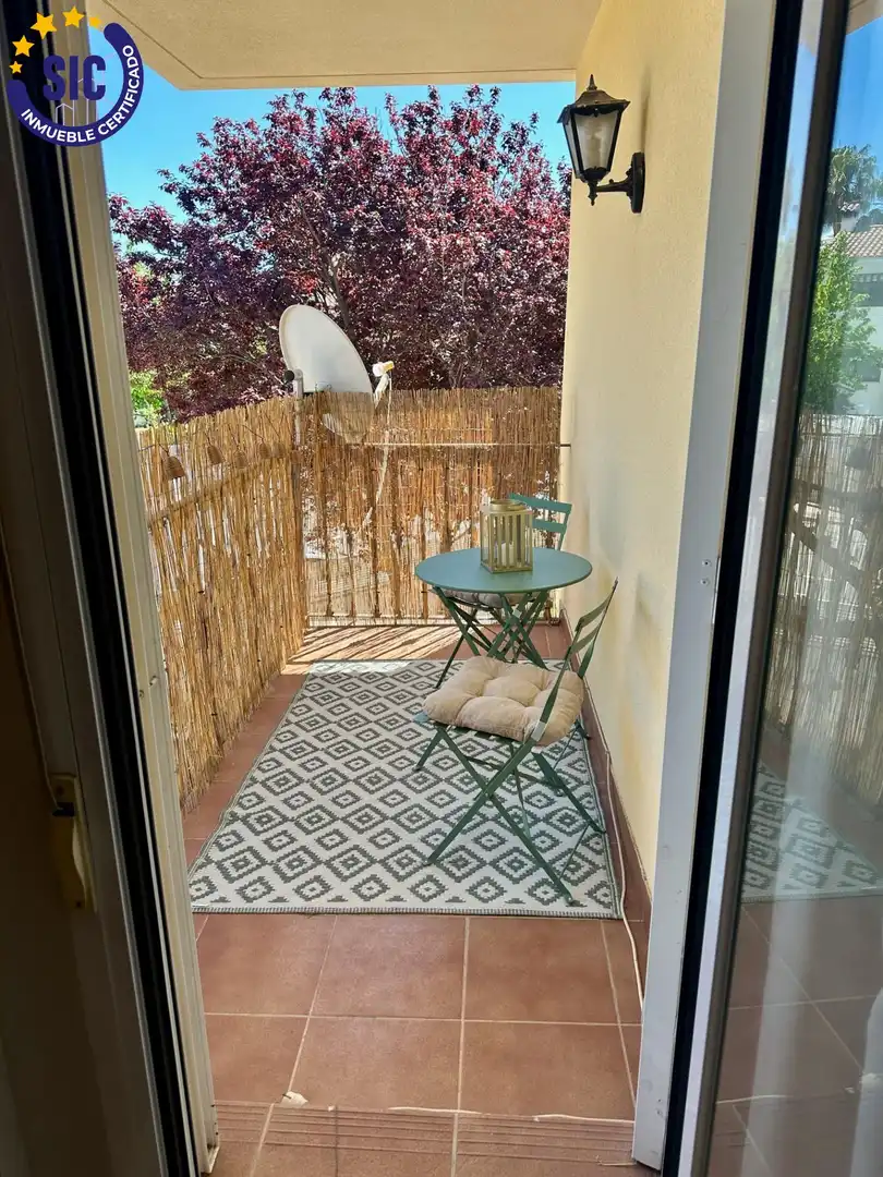 Terrassa de Casa o xalet en venda en Benicasim / Benicàssim amb Aire condicionat, Jardí privat i Parquet