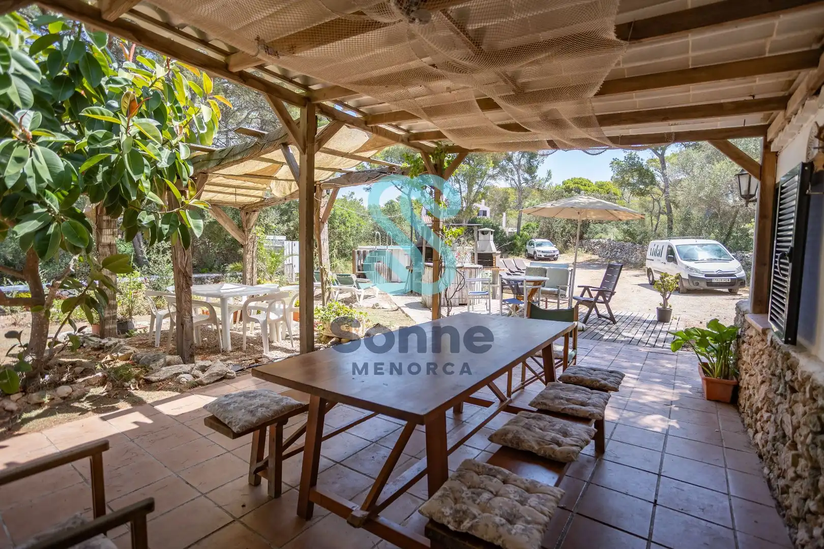 Jardí de Casa o xalet en venda en Ferreries amb Jardí privat, Terrassa i Piscina