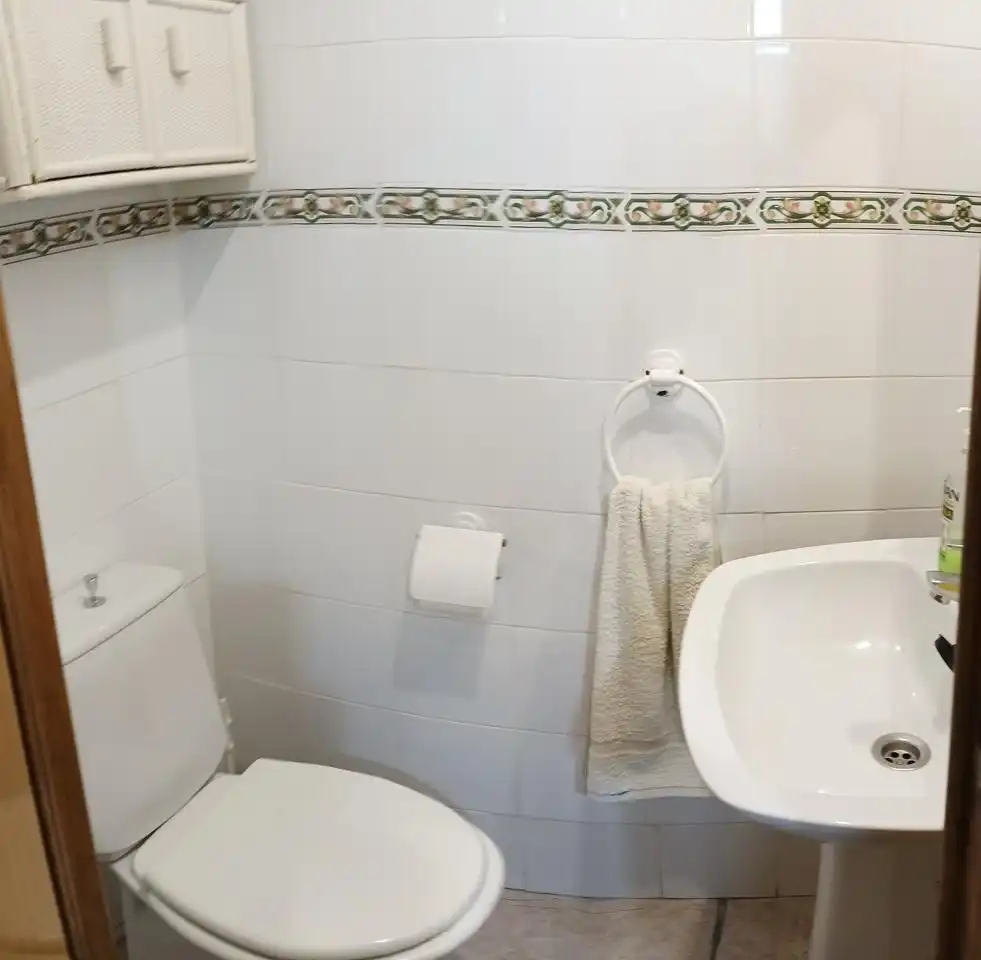 Bathroom of Houses for sale in Belmonte de Gracián  with Private garden and Terrace