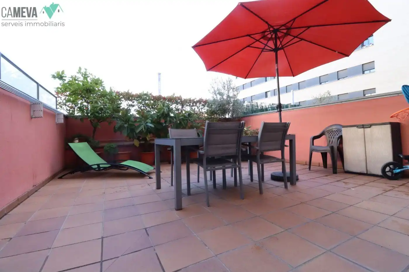Terrasse von Wohnung zum Verkauf in Barberà del Vallès mit Klimaanlage, Heizung und Privatgarten