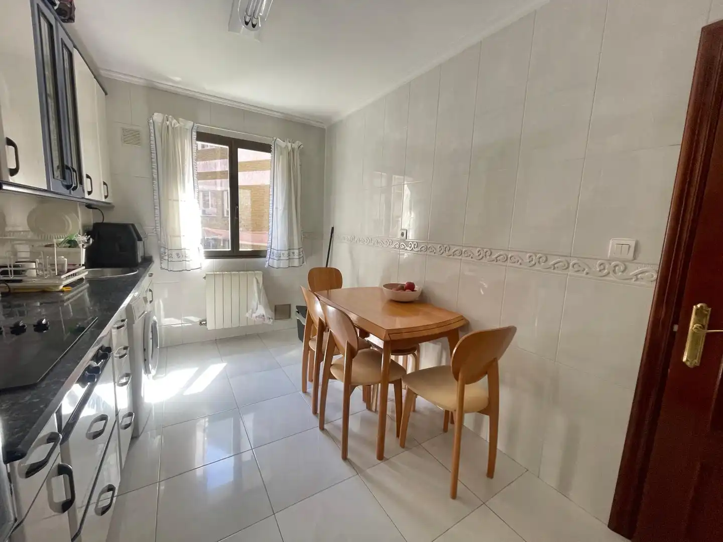 Kitchen of Flat for sale in Bilbao   with Heating, Furnished and Oven