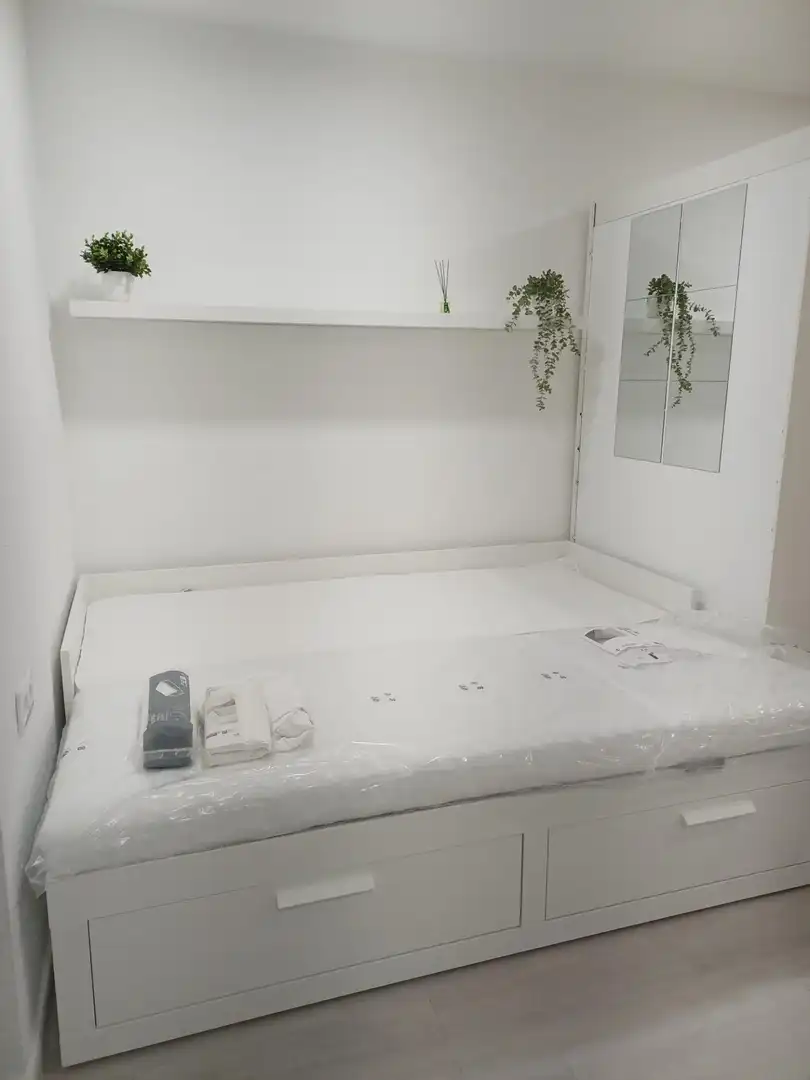 Habitación de Estudio de alquiler en Murcia con Aire acondicionado, Calefacción y Amueblado