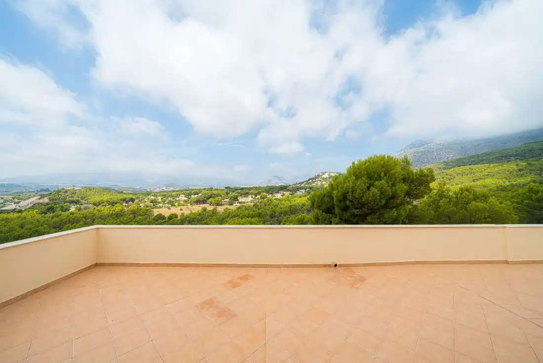 Terraza de Casa o chalet en venta en Altea con Aire acondicionado, Jardín privado y Trastero