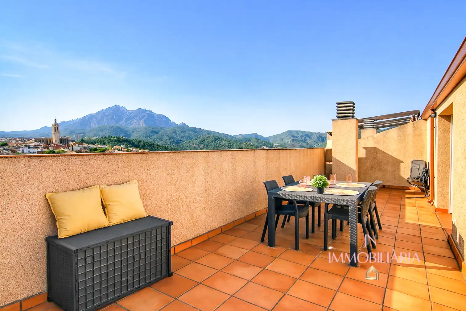 Terrasse von Maisonette zum Verkauf in Esparreguera mit Klimaanlage, Heizung und Terrasse