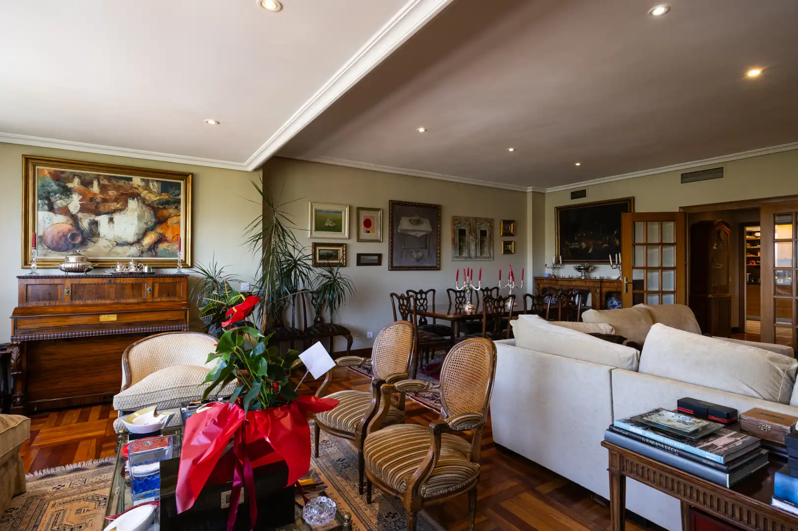 Sala de estar de Piso en venta en Madrid con Aire acondicionado, Calefacción y Jardín privado