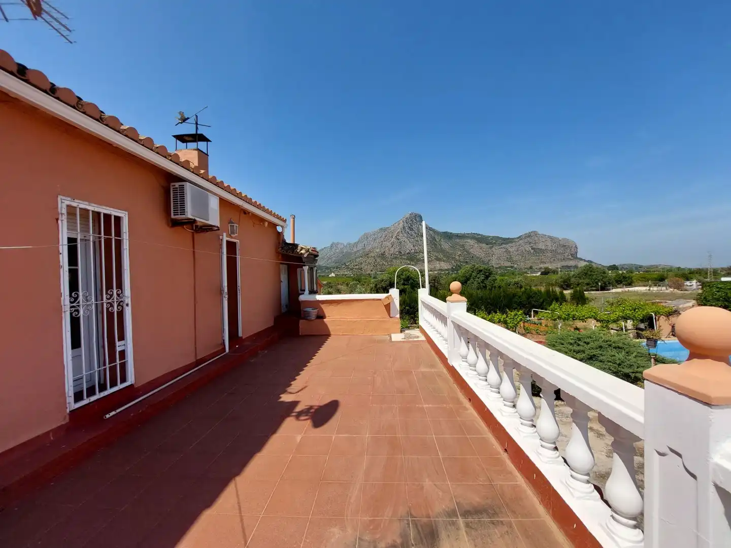 Terraza de Casa o chalet en venta en Ondara con Aire acondicionado, Calefacción y Jardín privado