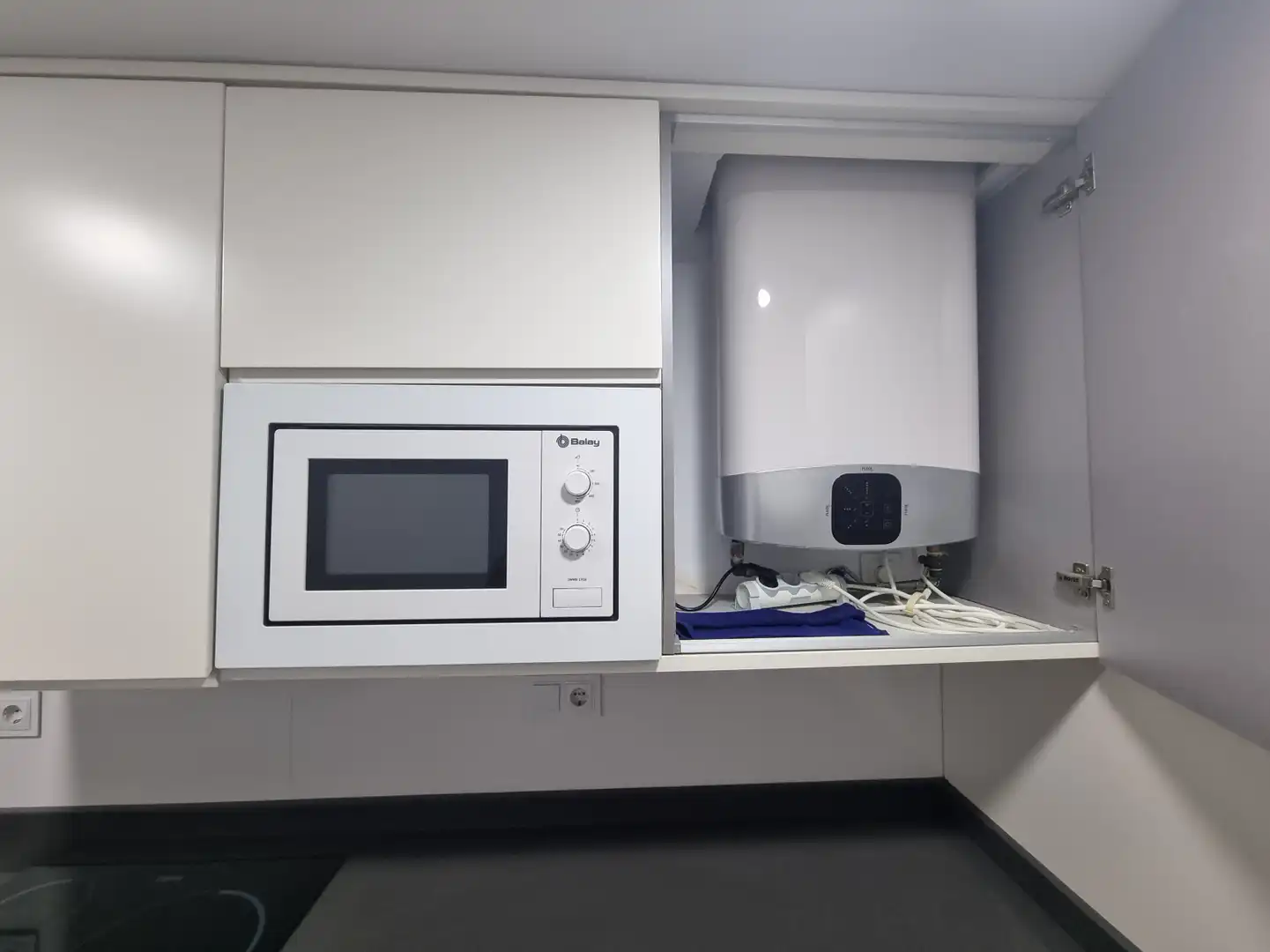 Kitchen of Flat for rent in Vila-real  with Furnished and Balcony