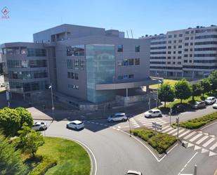 Exterior view of Flat for sale in Pontevedra Capital   with Heating, Storage room and Balcony