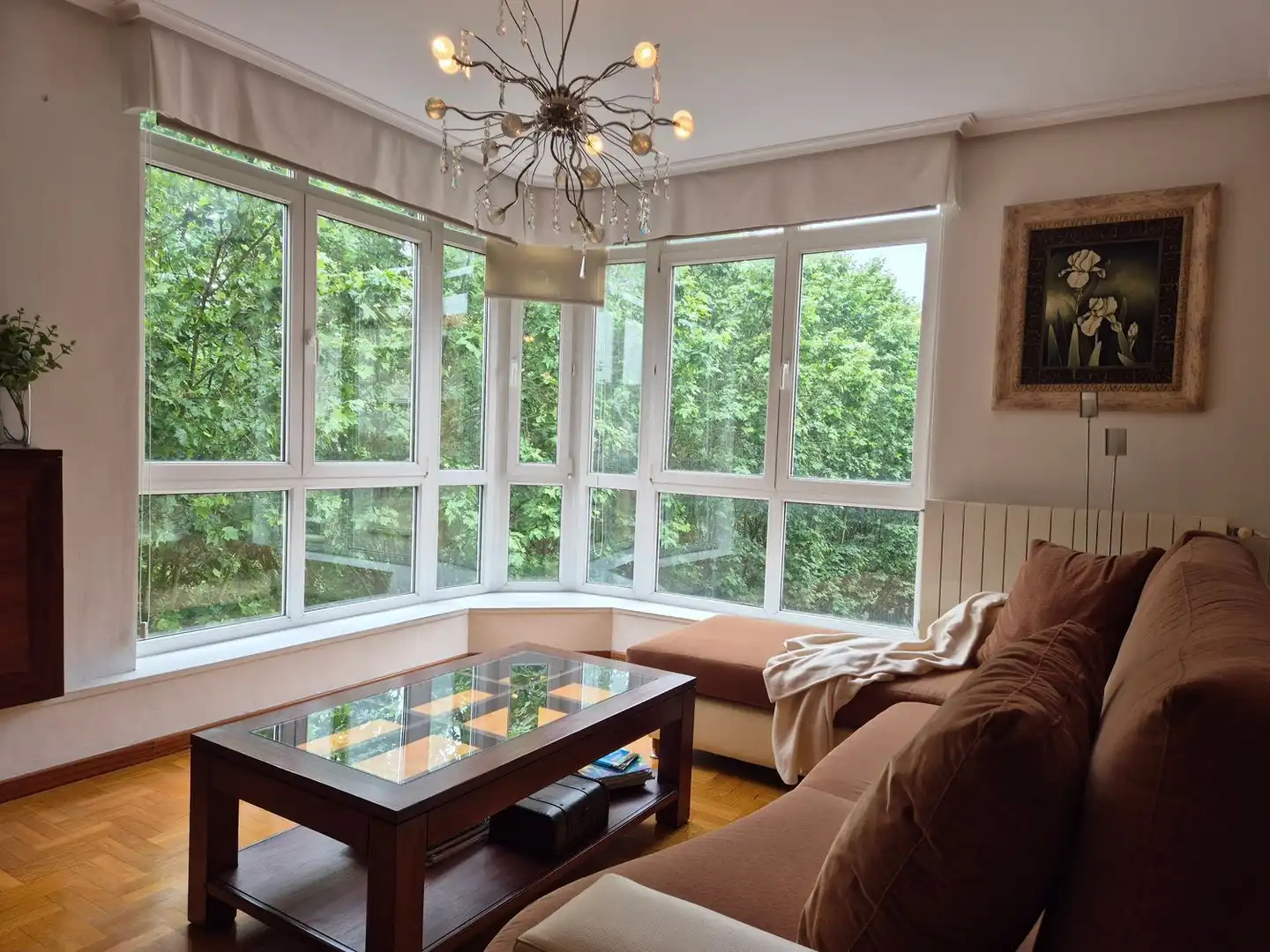 Wohnzimmer von Wohnung zum Verkauf in Gijón  mit Heizung, Abstellraum und Schwimmbad