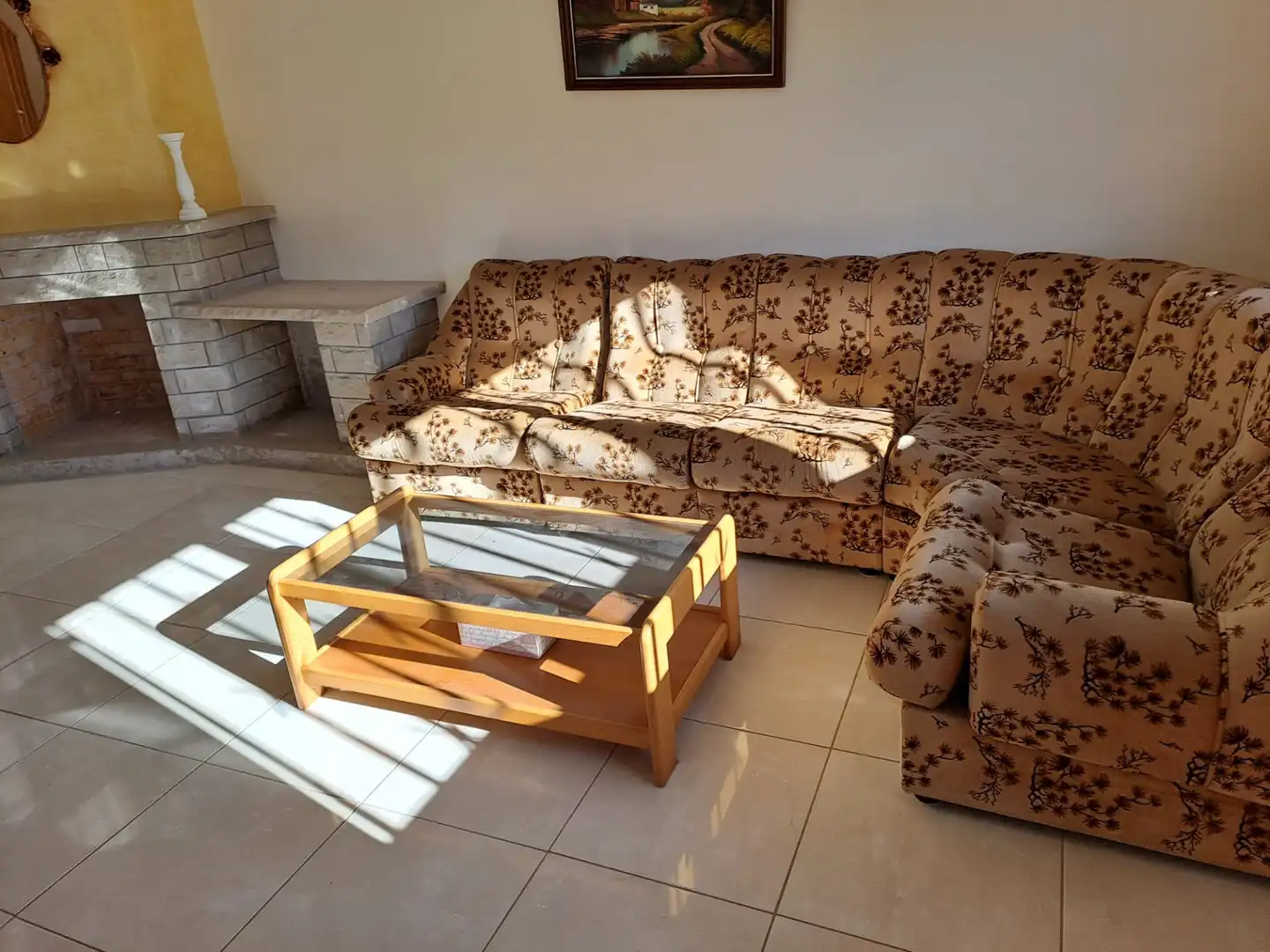 Wohnzimmer von Haus oder Chalet zum Verkauf in Cunit mit Klimaanlage, Privatgarten und Terrasse