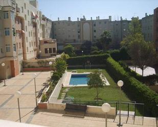 Swimming pool of Flat to rent in Málaga Capital  with Parquet flooring, Terrace and Community pool